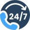 24/7 Availability